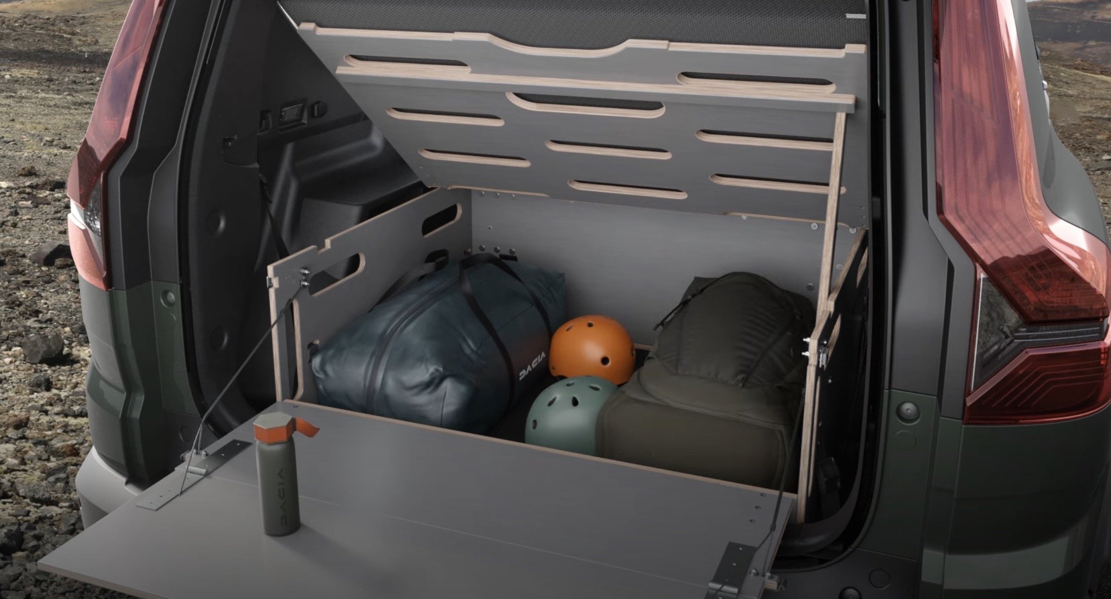 Dacia Jogger Camper Opbergruimte