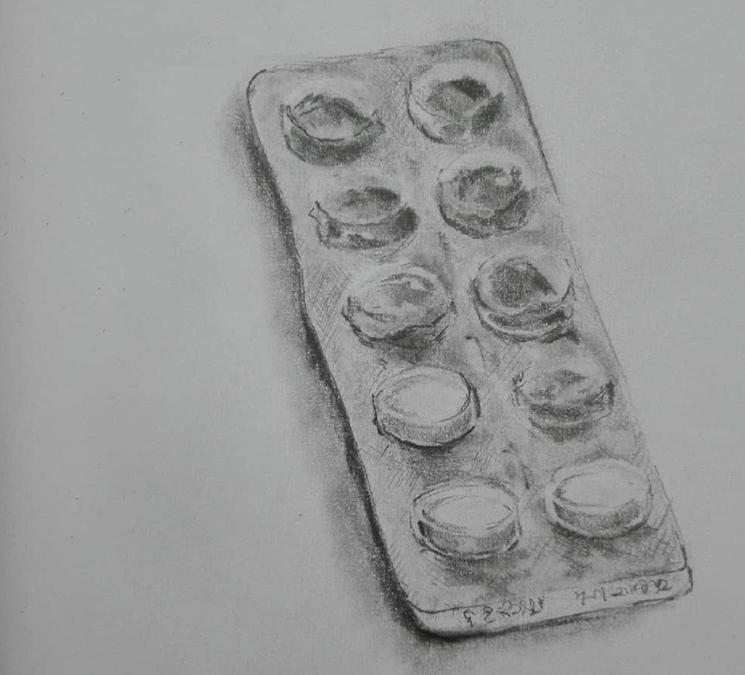 Paracetamol Verpakking Getekend