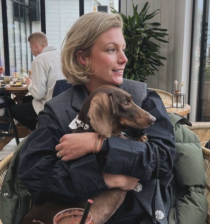 Annemarie Worst Met Hond