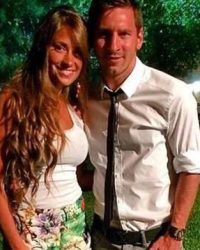 Antonella Roccuzzo vriendin Lionel Messi