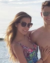 Santiago Arias vriendin Karin Jimenez
