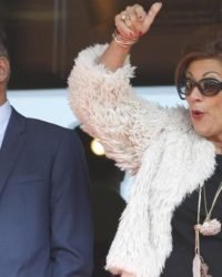 Annet van Geel, de immer aanwezige vrouw van Martin van Geel