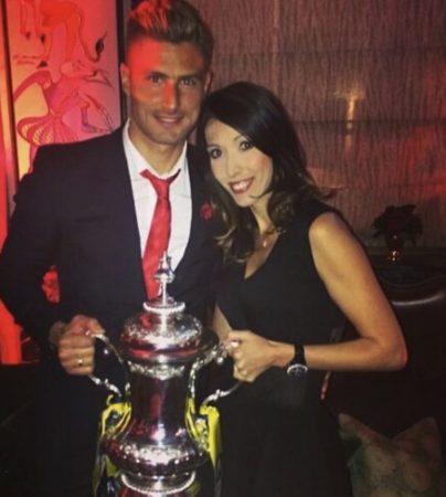 Jennifer Giroud Vrouw Olivier Giroud
