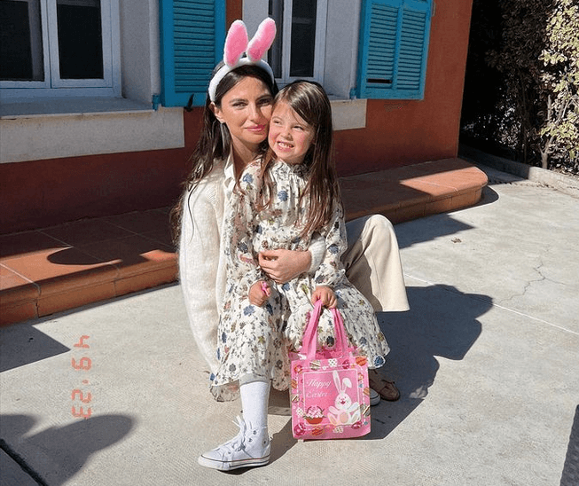 Kelly Piquet als kind