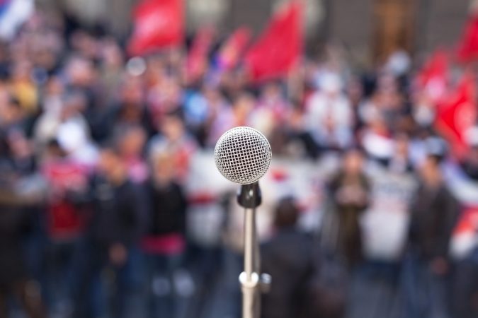 Microphone Politiek