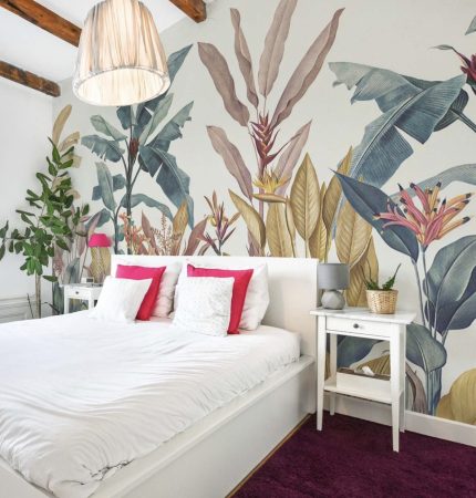 Planten Behang Slaapkamer