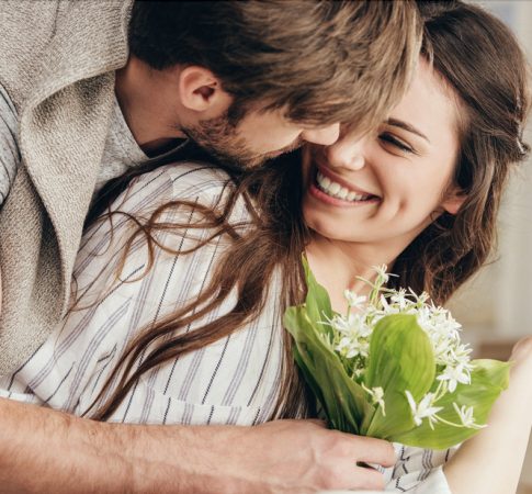 Liefdes Koppel Man Vrouw